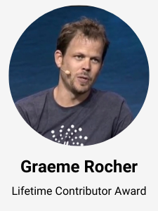 Graeme Rocher - Grails lifetime contributor Award